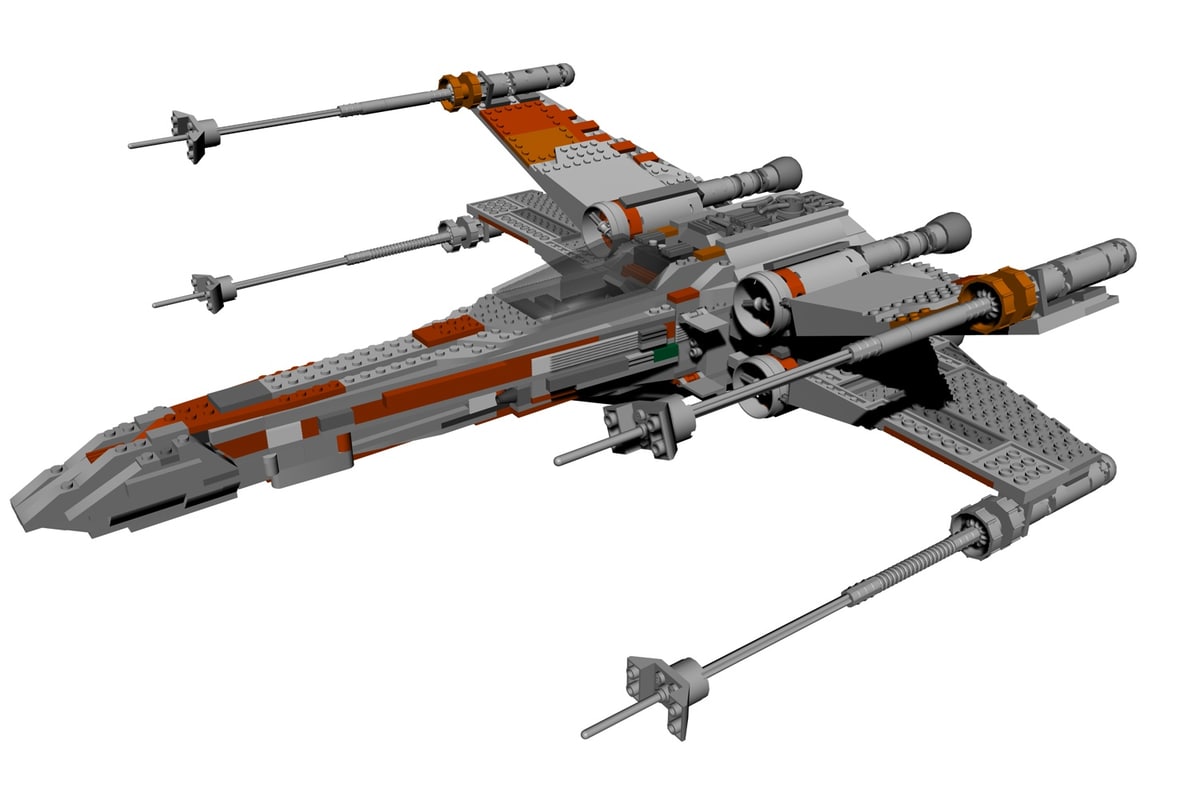 john lewis lego x wing